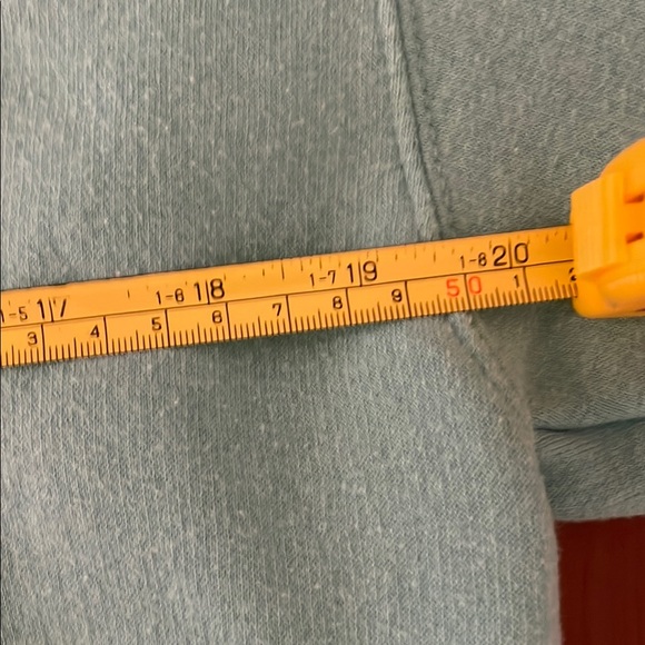 Mint Green Hoodie with Boston Print - Picture 8 of 8